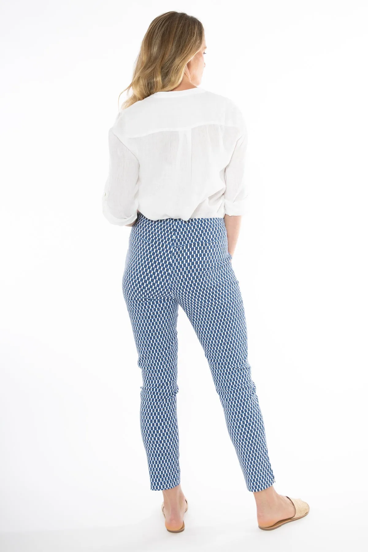 Blue Geo Benga Pant - JUMP