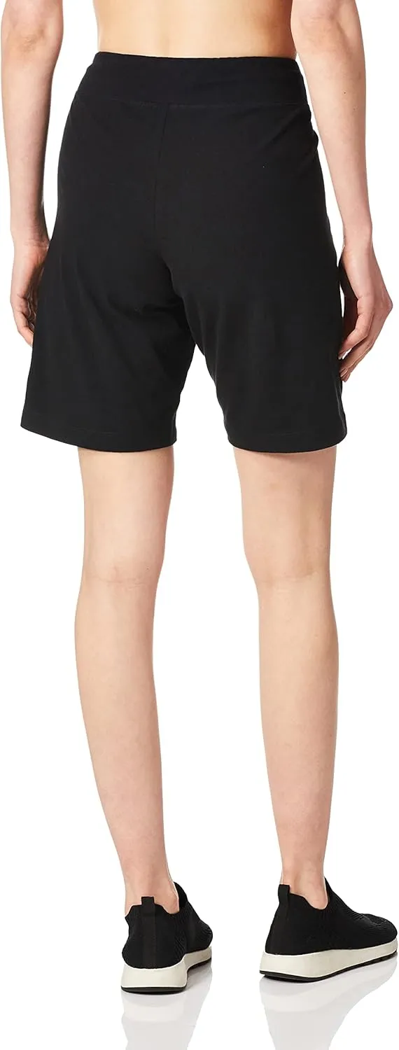 Danskin Women's Essential Side Shirred Bermuda Short