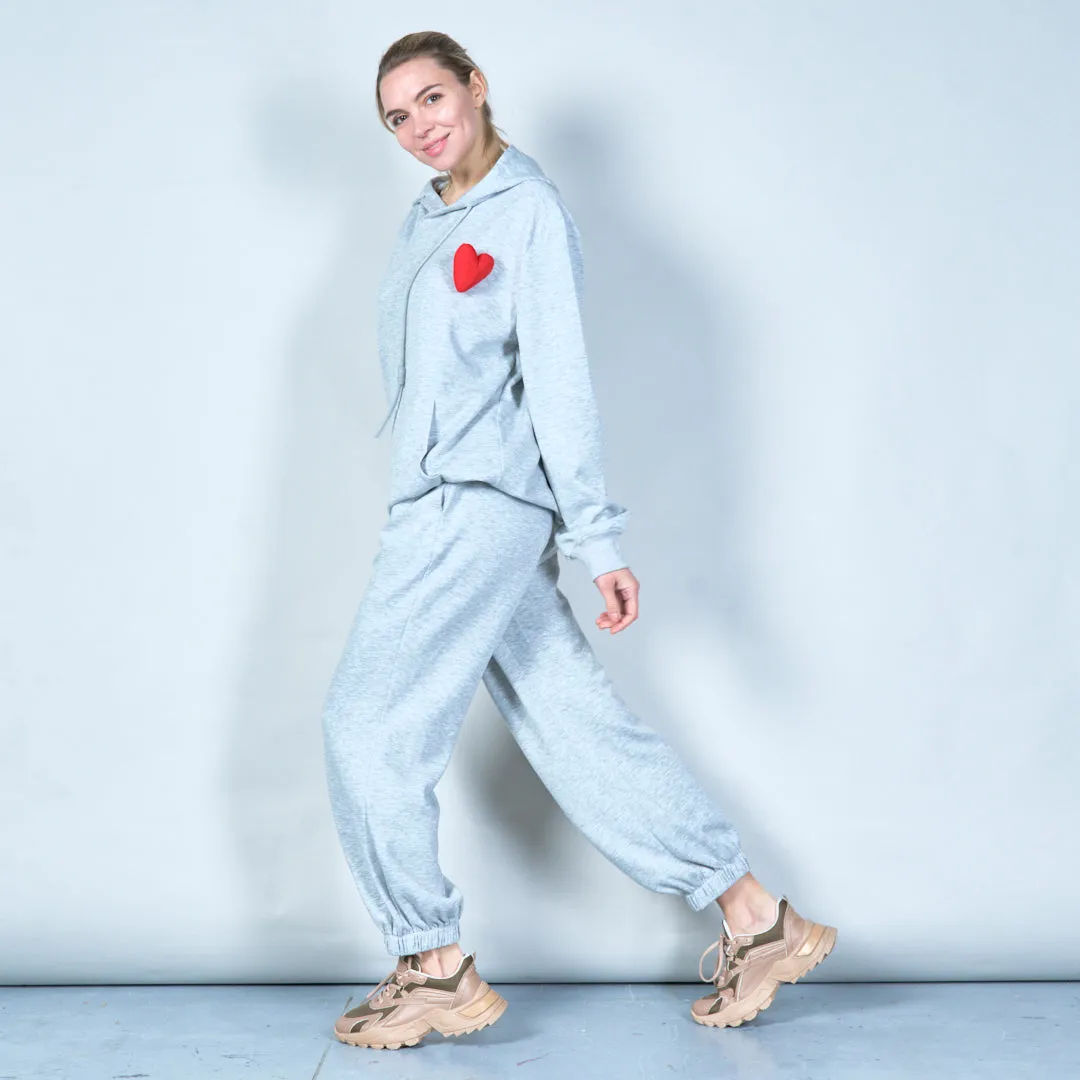 Elasticated jogger pants with drawstring wholesale