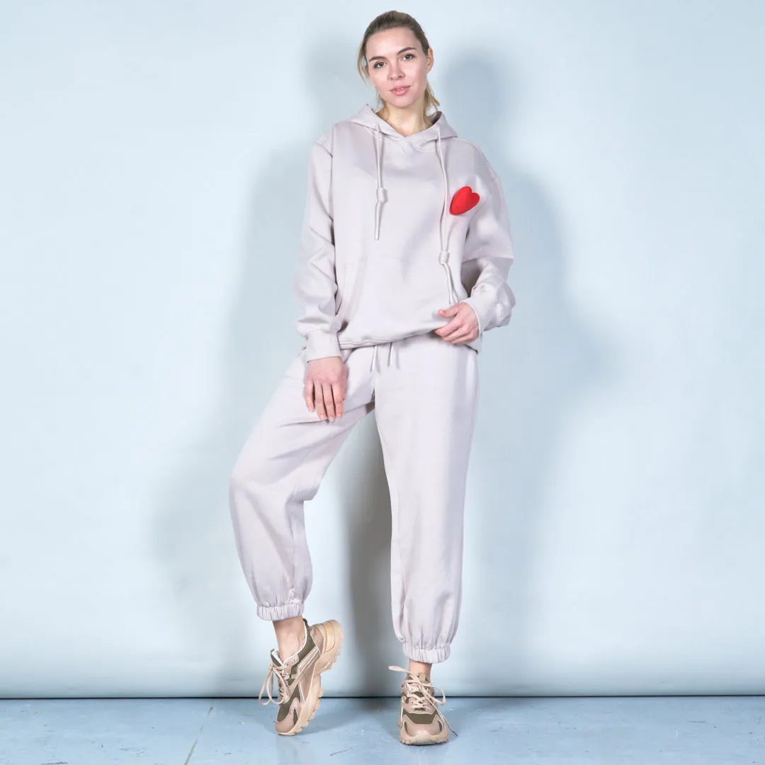 Elasticated jogger pants with drawstring wholesale