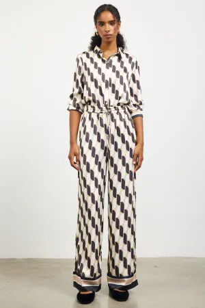 Euclid Wide-Leg Pajama Pants