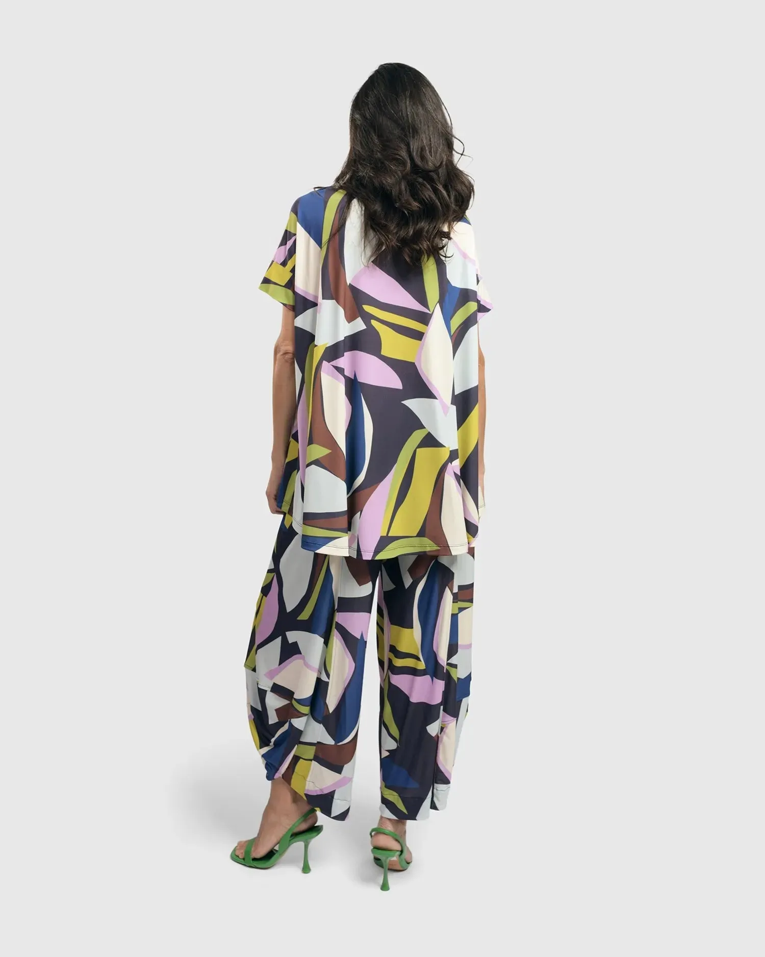 Gretchen Trapeze Top, Abstract