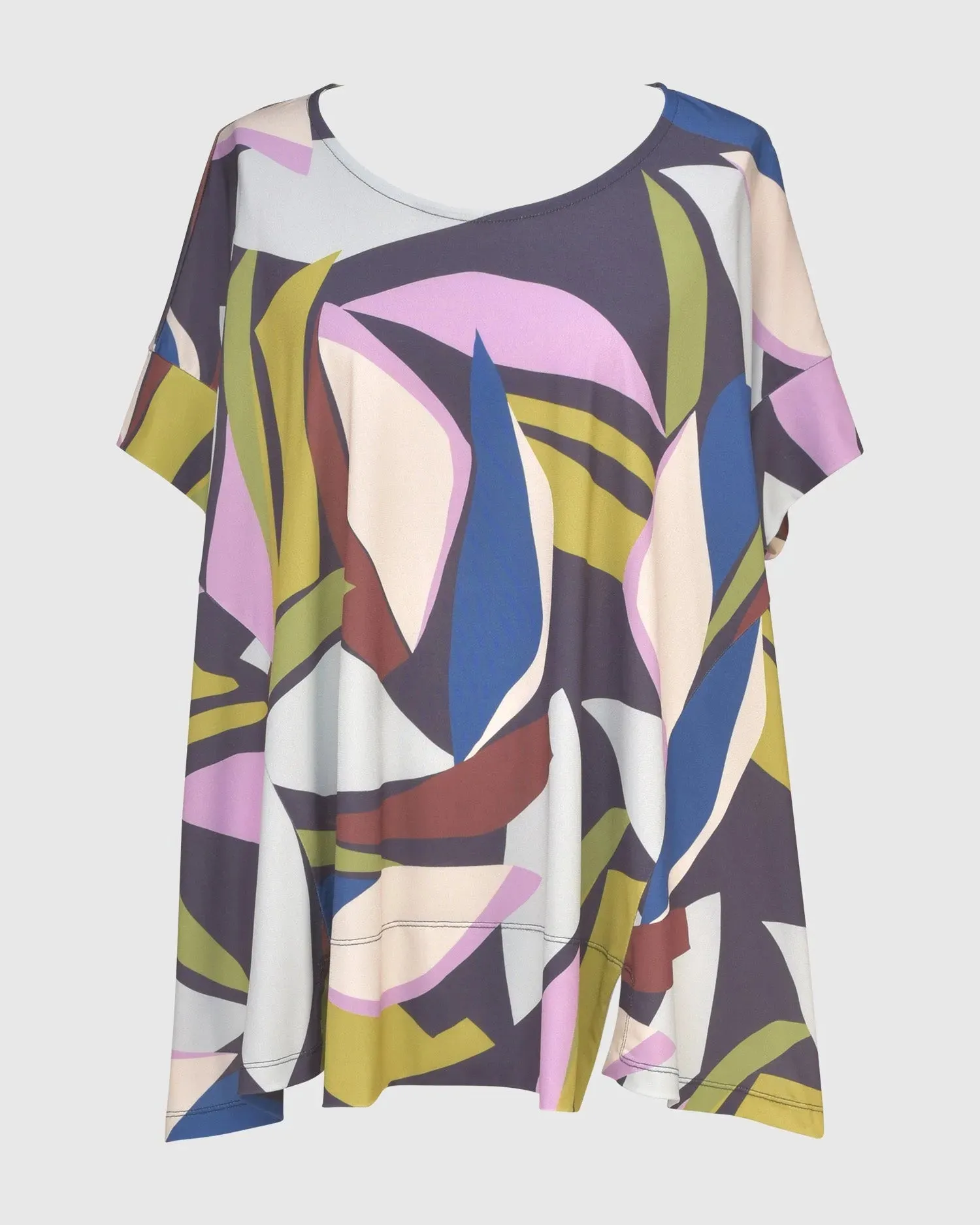 Gretchen Trapeze Top, Abstract