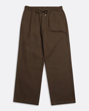 House Trouser - Brown Panama Twill