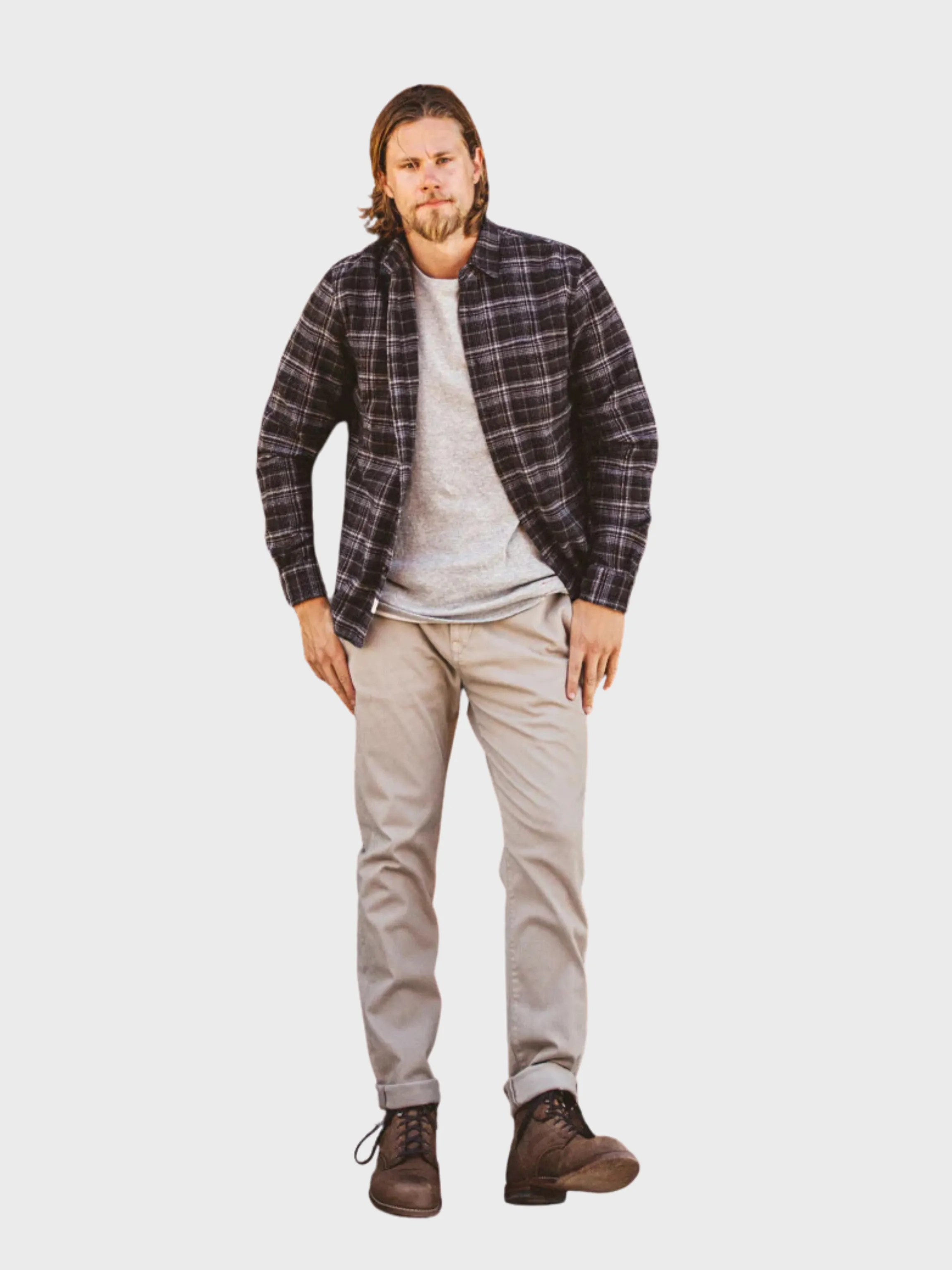 Kato Axe Chino Denit Sand Beige
