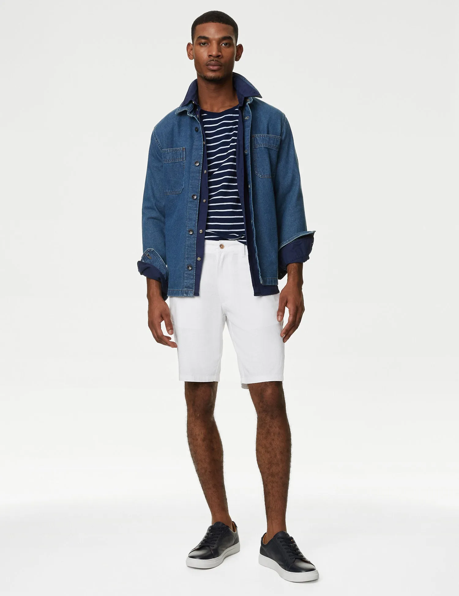 Linen Rich Chino Shorts