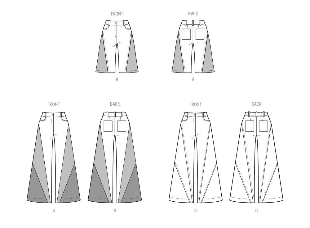 McCall's sewing pattern 8408 Shorts and Trousers