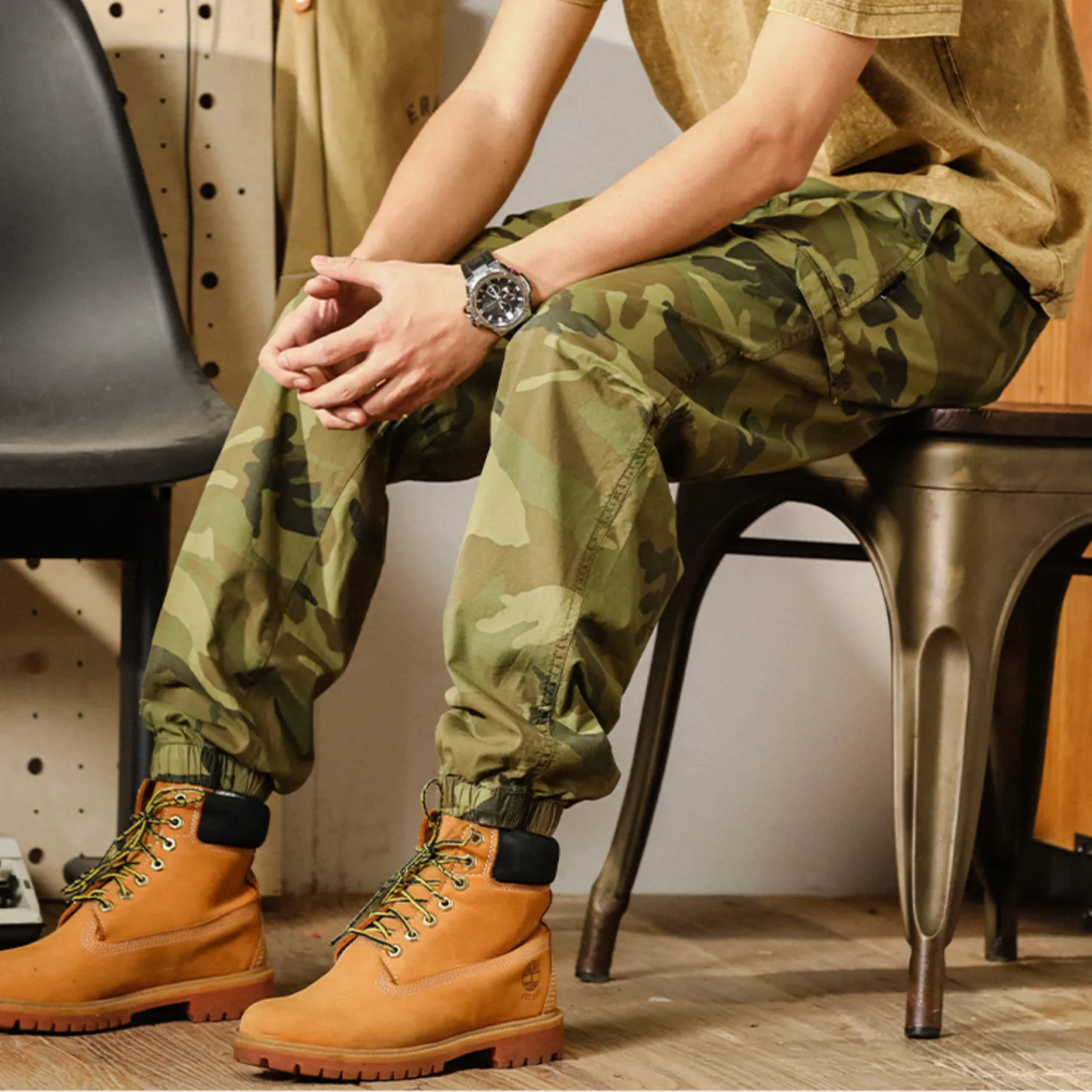 Men's Casual Camouflage Pants P0886