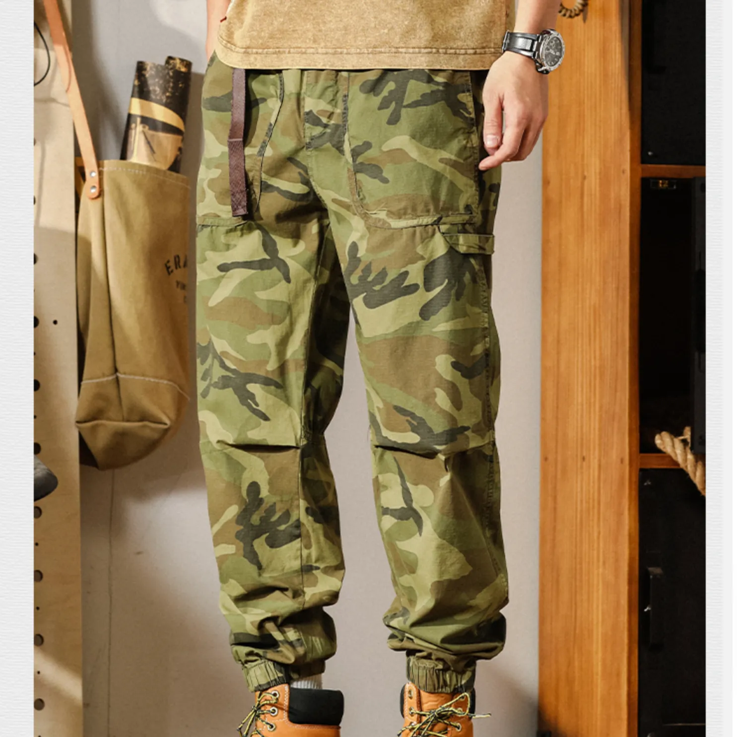 Men's Casual Camouflage Pants P0886