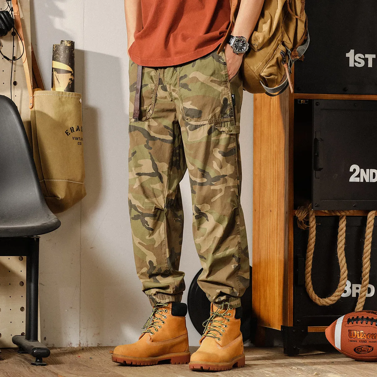 Men's Casual Camouflage Pants P0886