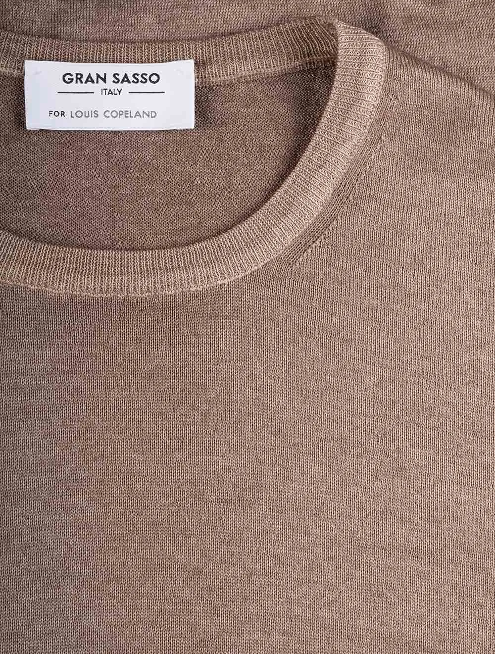 Paricollo Crew Neck Beige