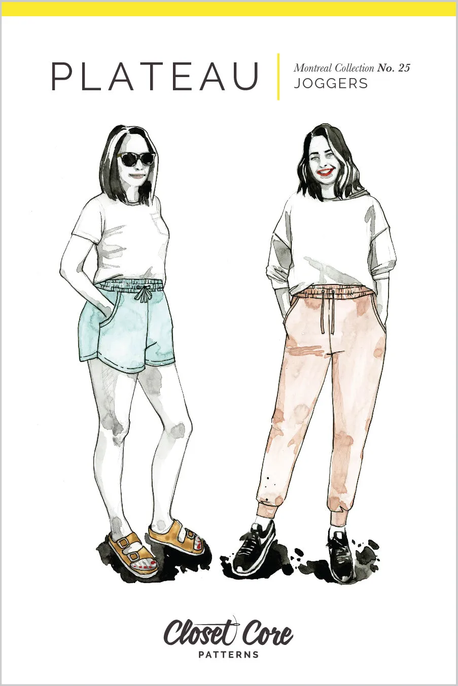 Plateau Joggers Pattern