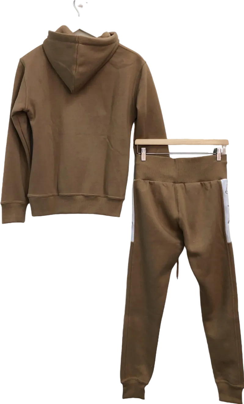 RAGS TO RITCHES  Clothing Brown Hoodie and Joggers Set UK L
