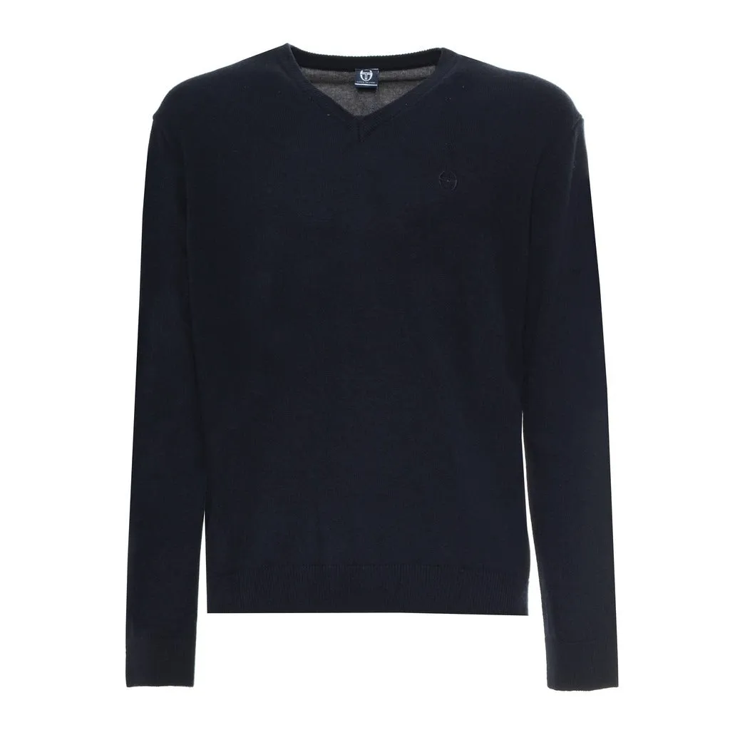 Sergio Tacchini Men's Wool V-Neck Sweater - Stylish Comfort