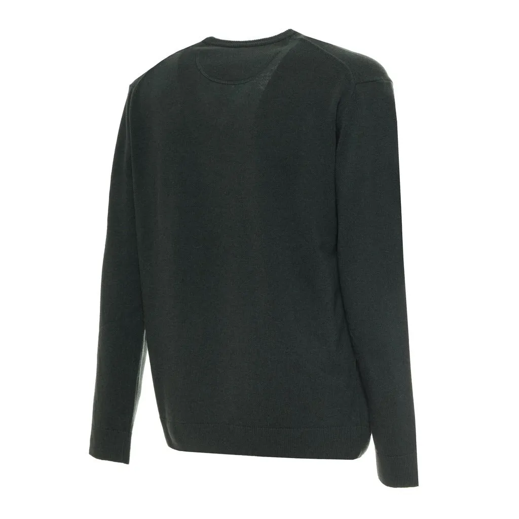 Sergio Tacchini Men's Wool V-Neck Sweater - Stylish Comfort