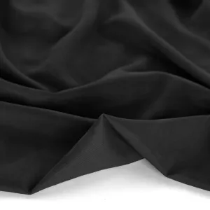 Slubby Lyocell Linen Twill - Black
