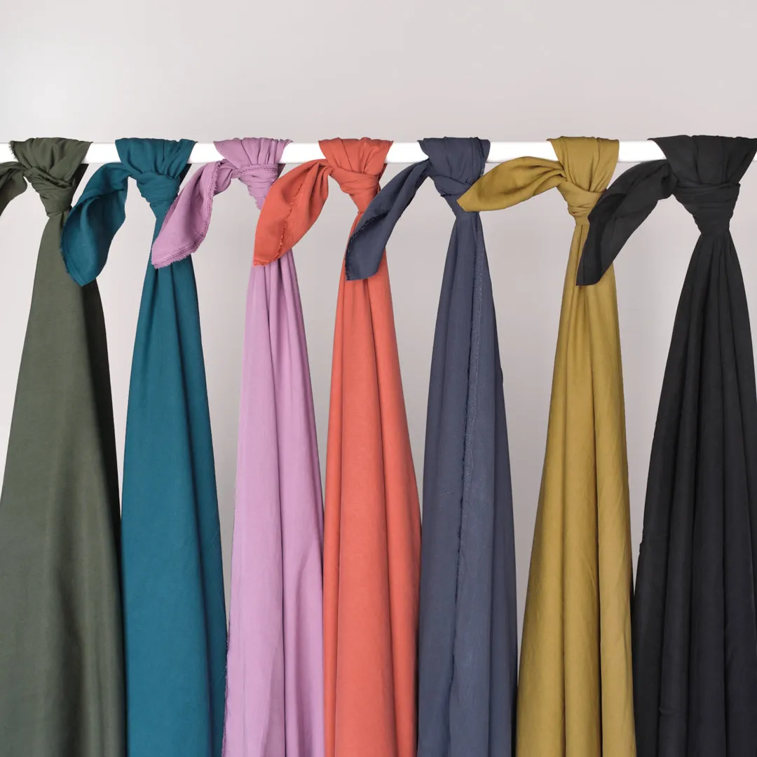 Slubby Lyocell Linen Twill - Jasper