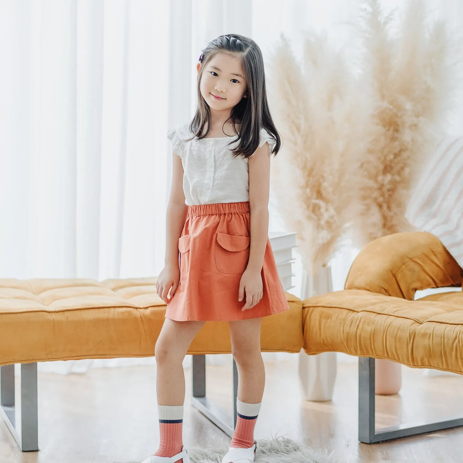 Square Neck Top, Daisy