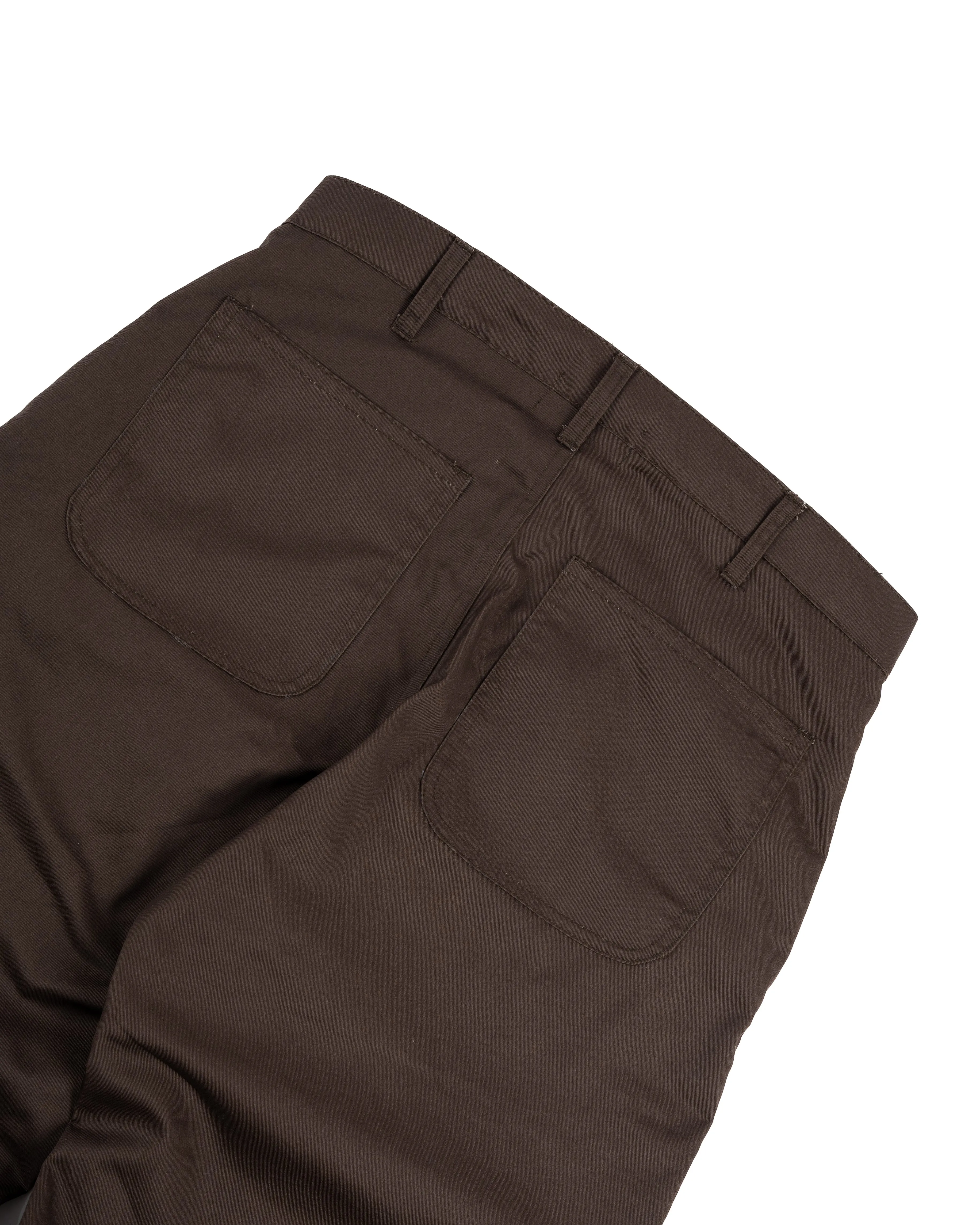 TWILL WORK PANTS IN BROWN
