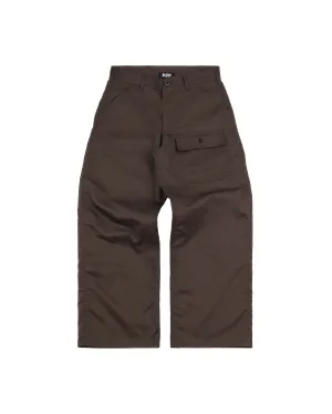 TWILL WORK PANTS IN BROWN