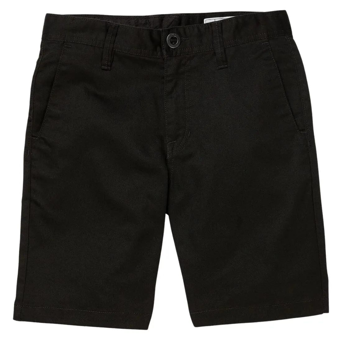 Volcom Boys Frickin Chino Kids Shorts - Black