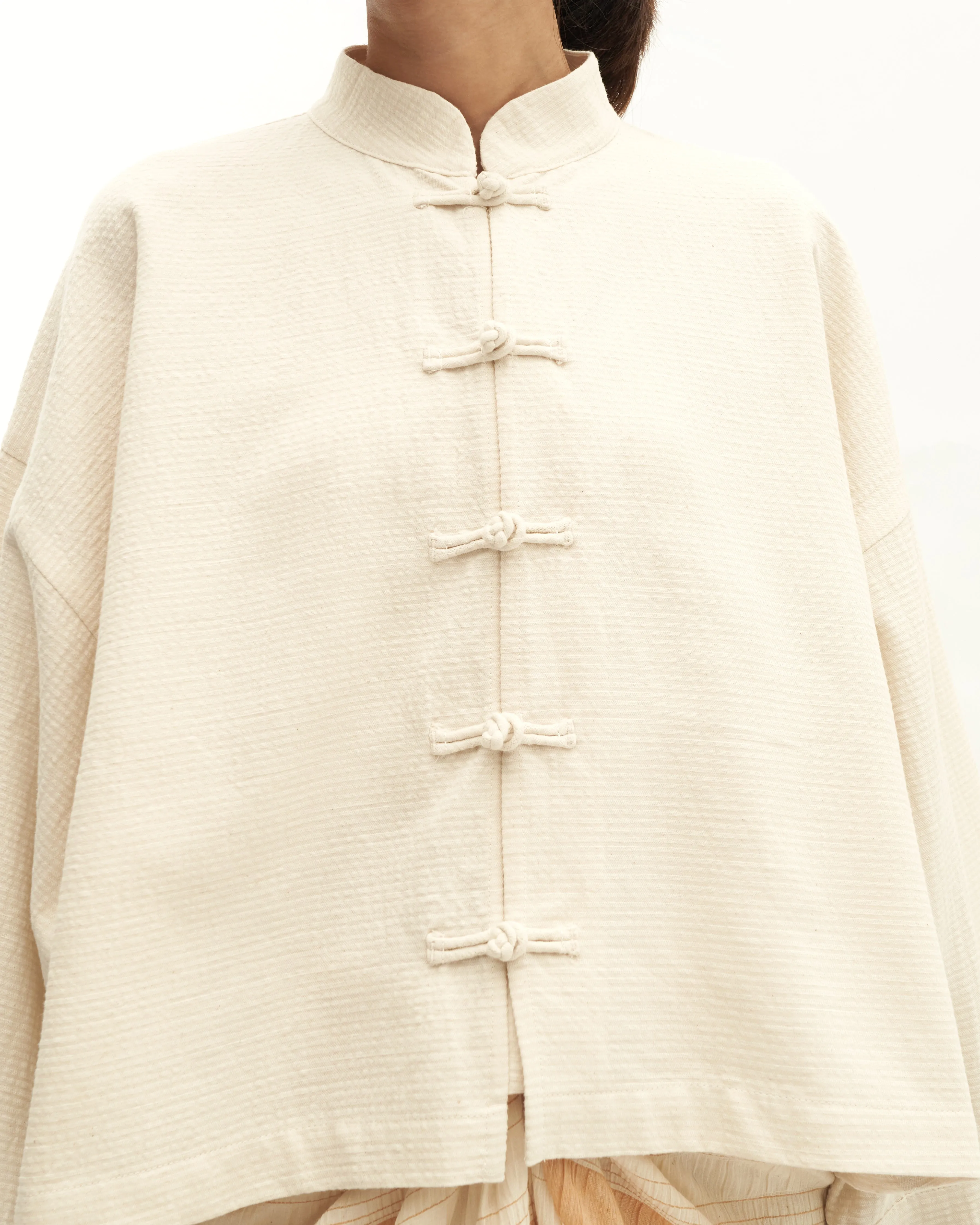 Women: Sulam Boxy Top (Brown)