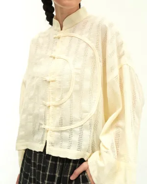 Women: Tàiyáng Boxy Top (Beige)