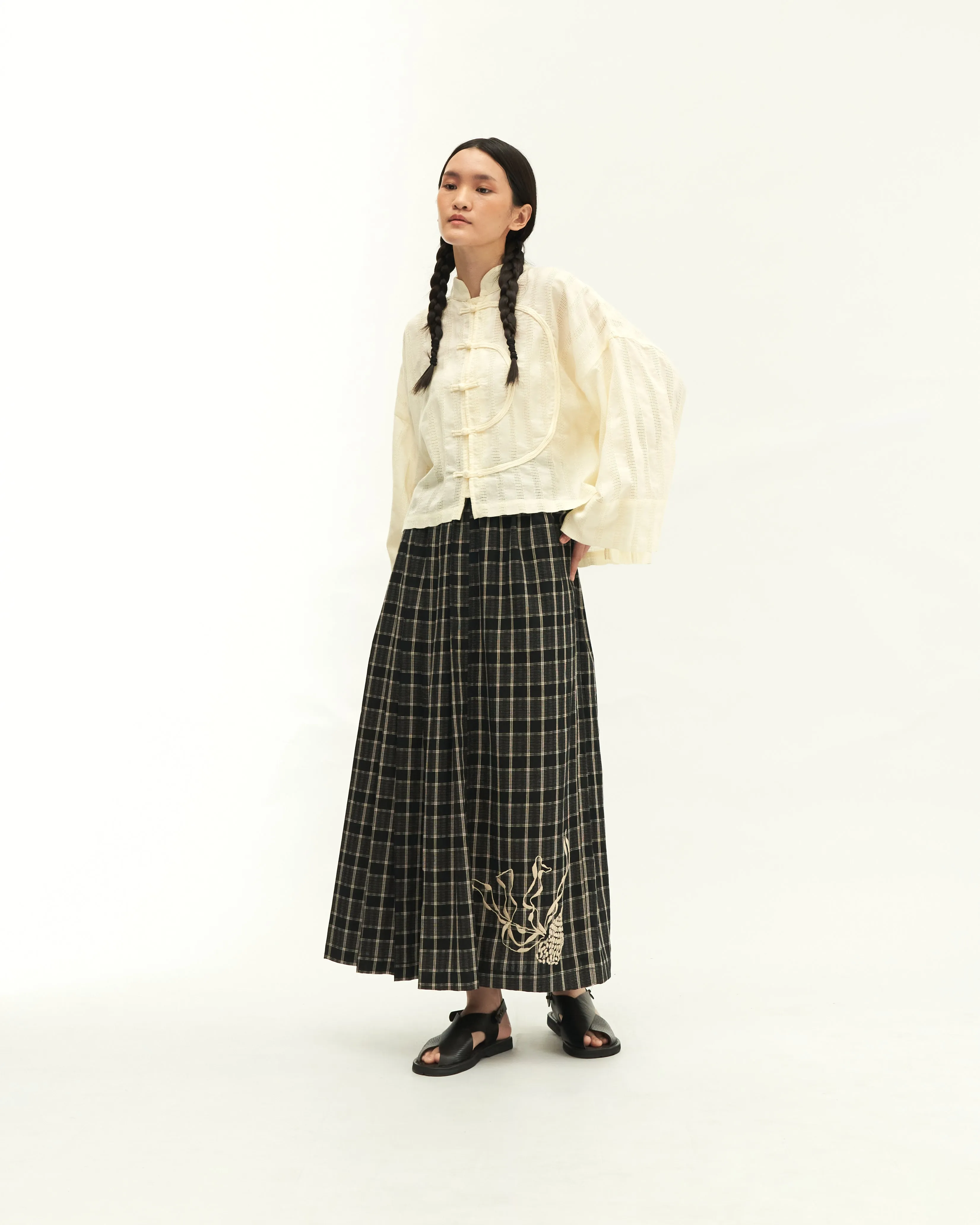 Women: Tàiyáng Boxy Top (Beige)