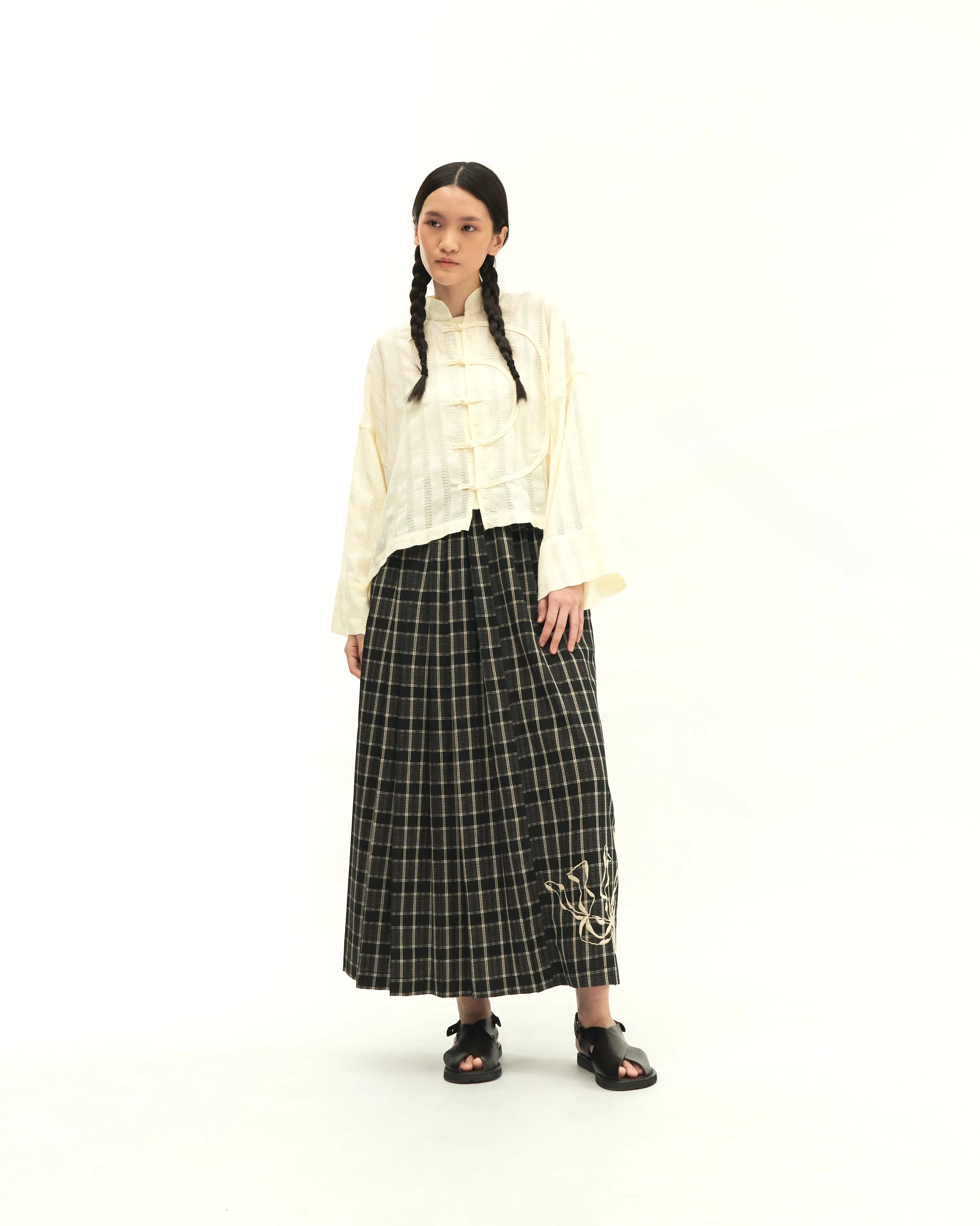 Women: Tàiyáng Boxy Top (Beige)