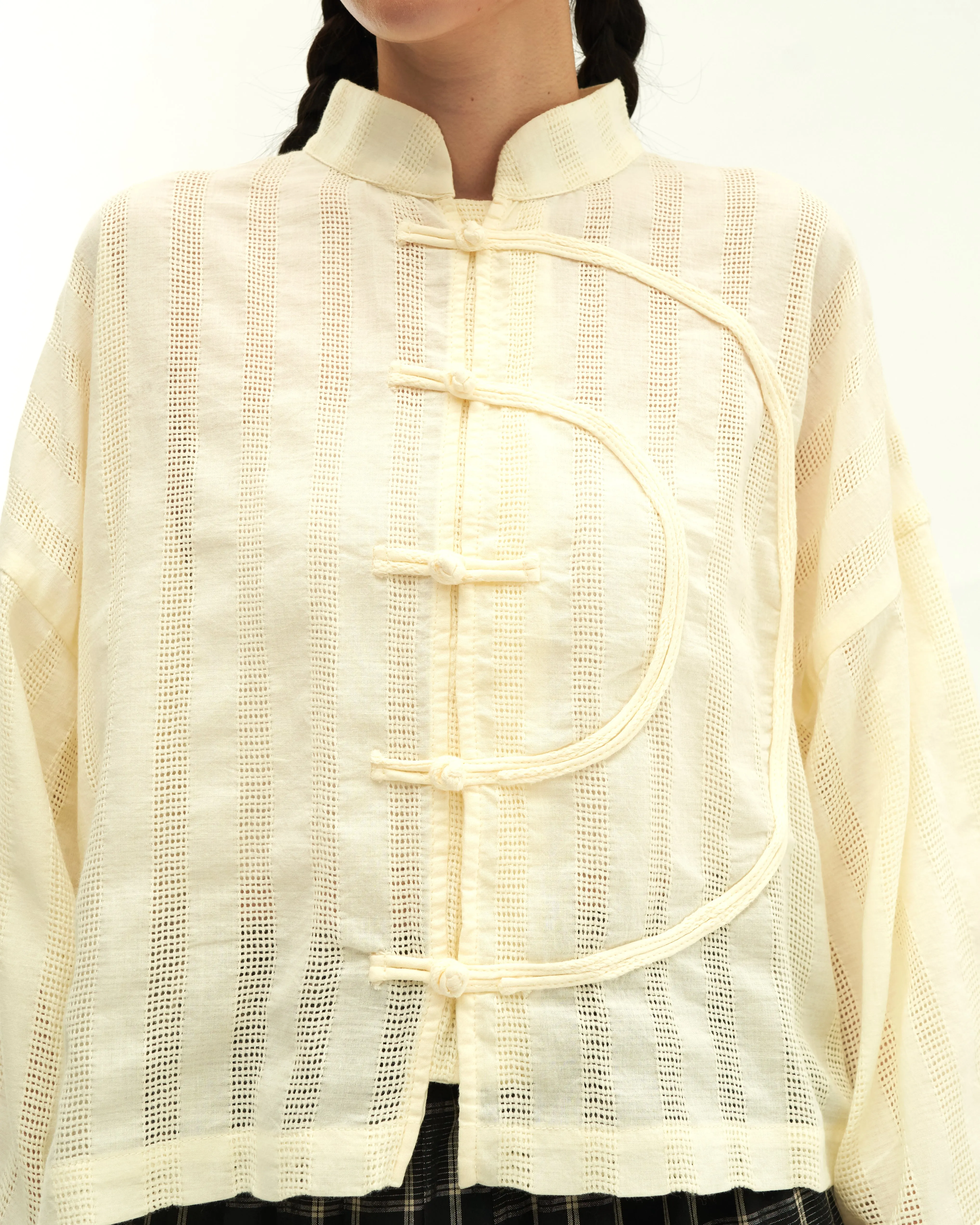 Women: Tàiyáng Boxy Top (Beige)