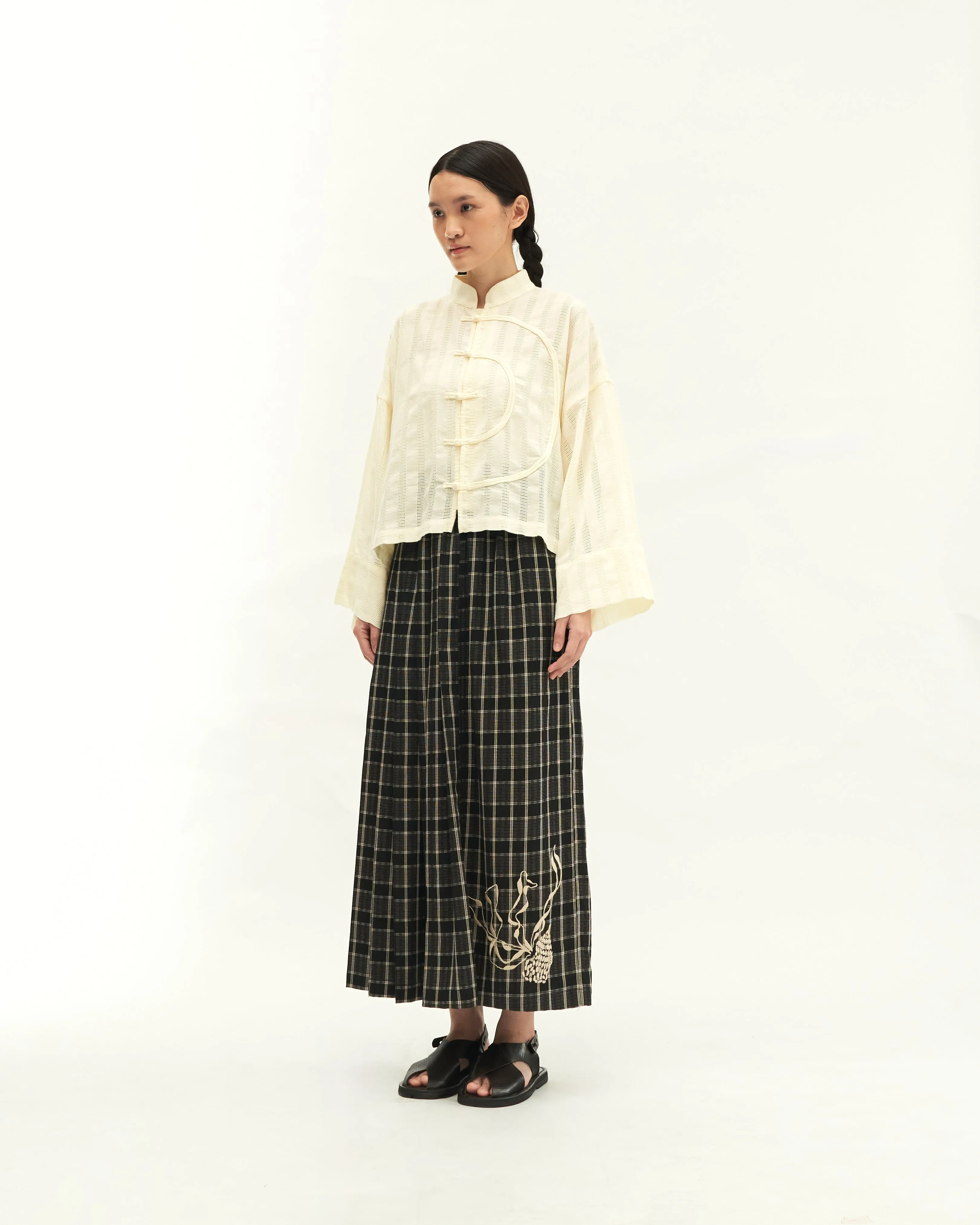 Women: Tàiyáng Boxy Top (Beige)