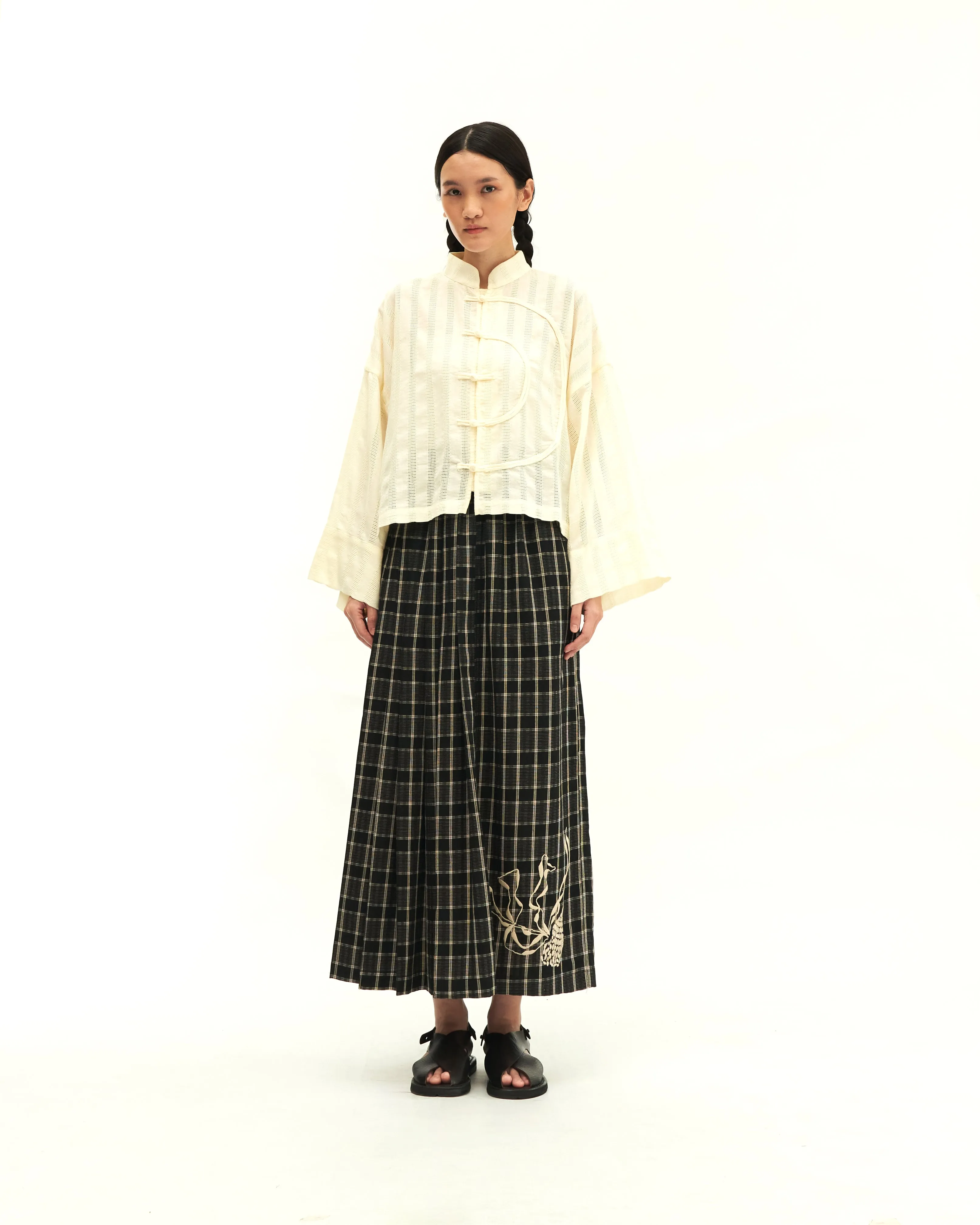 Women: Tàiyáng Boxy Top (Beige)