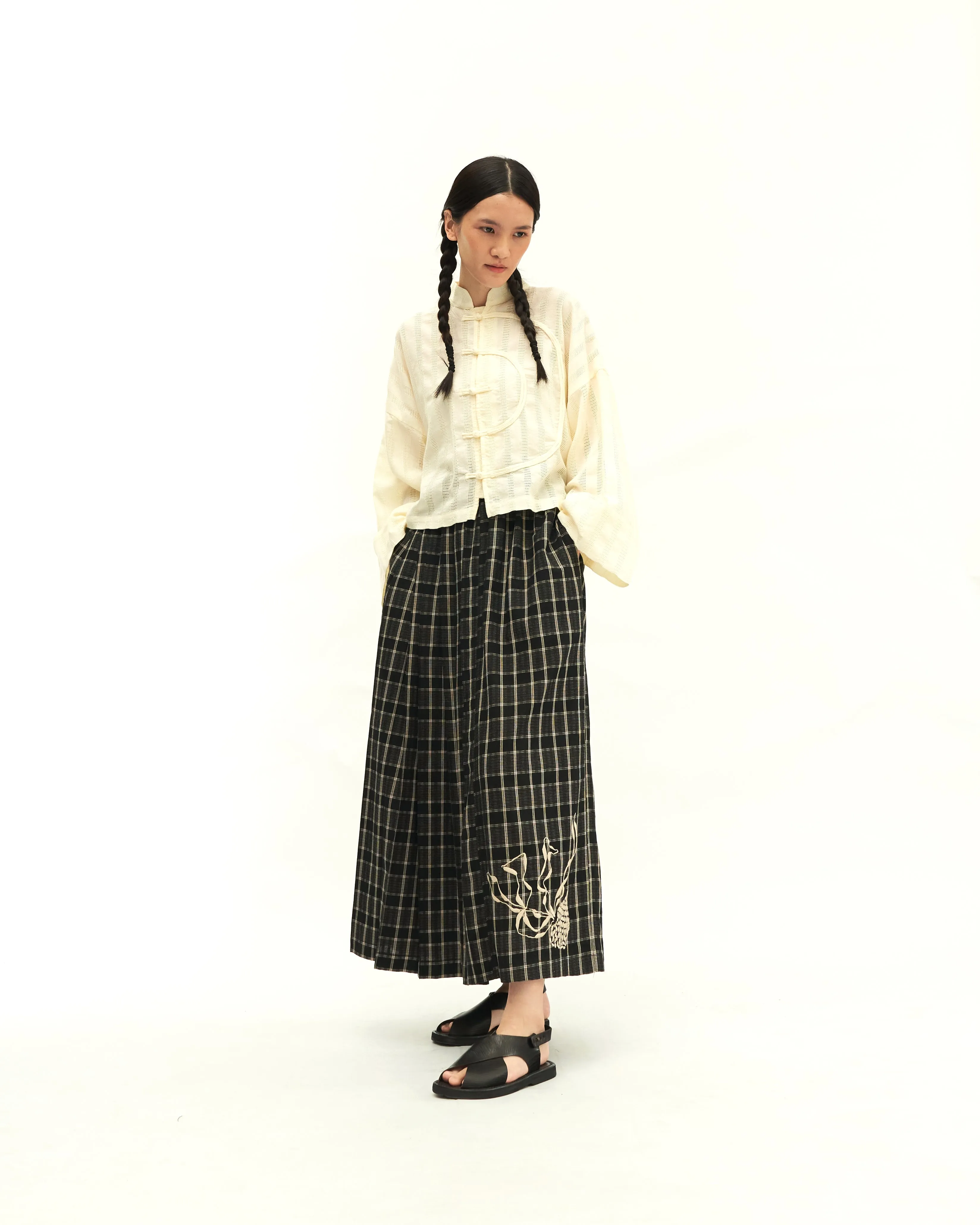 Women: Tàiyáng Boxy Top (Beige)