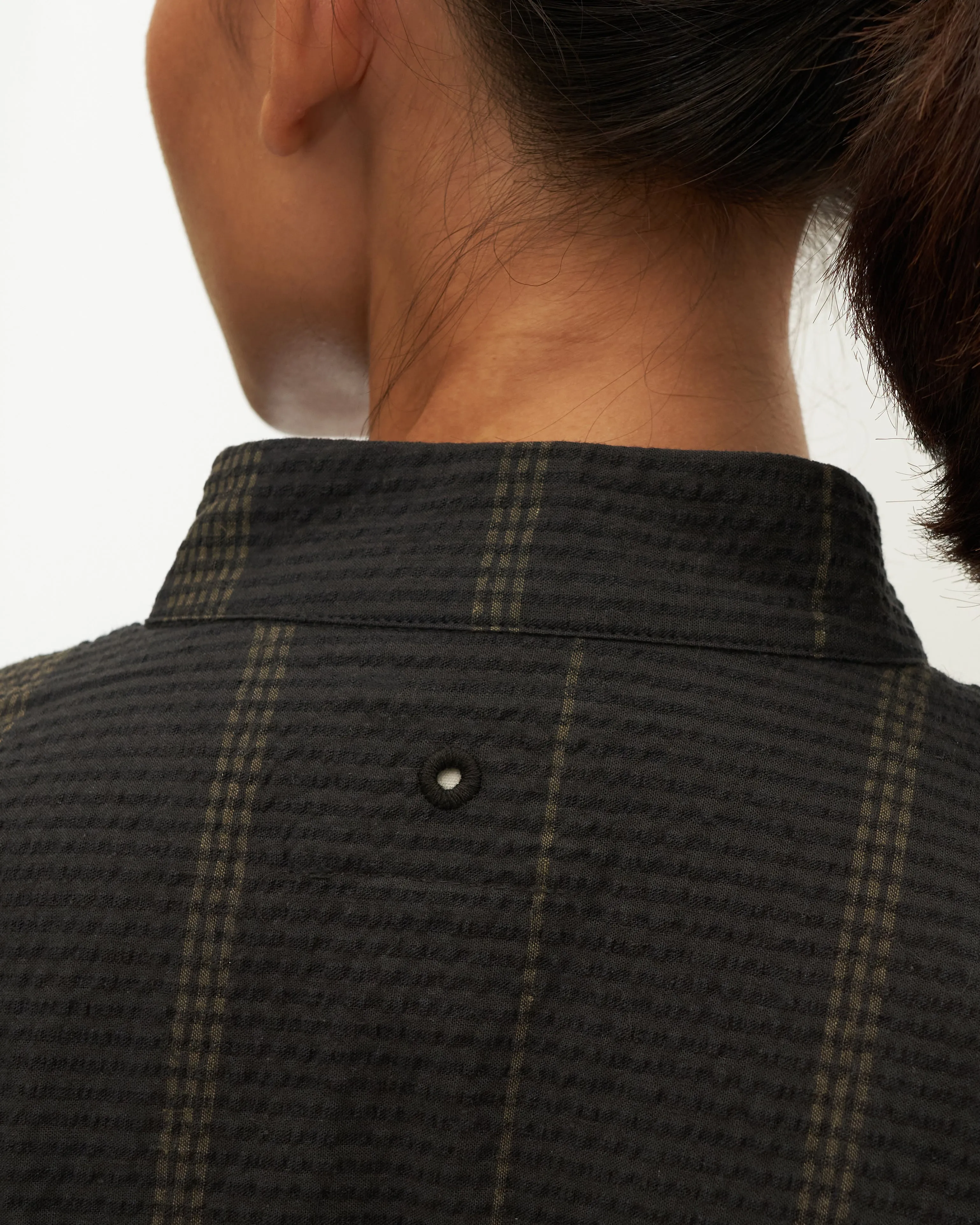 Women: Tàiyáng Boxy Top (Dark Blue)