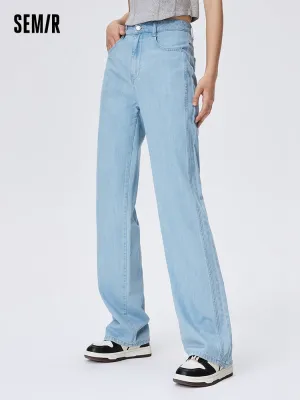 Women's Denim Comfortable Cool Wide Pants