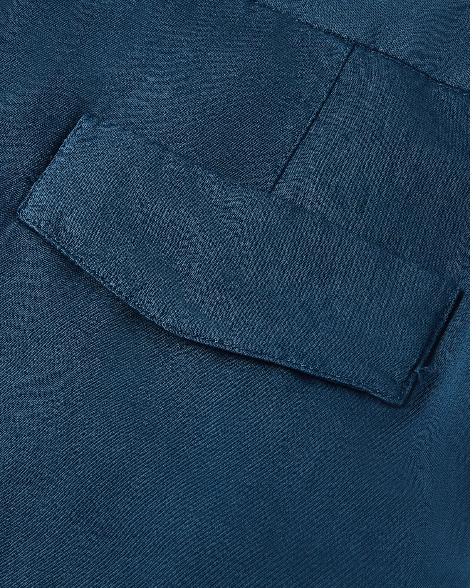 ZEGNA Pleated Chino Shorts (Blue)